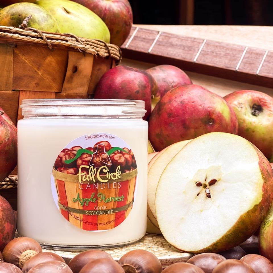 Apple Cinnamon Soy Candle | Full Circle Candles