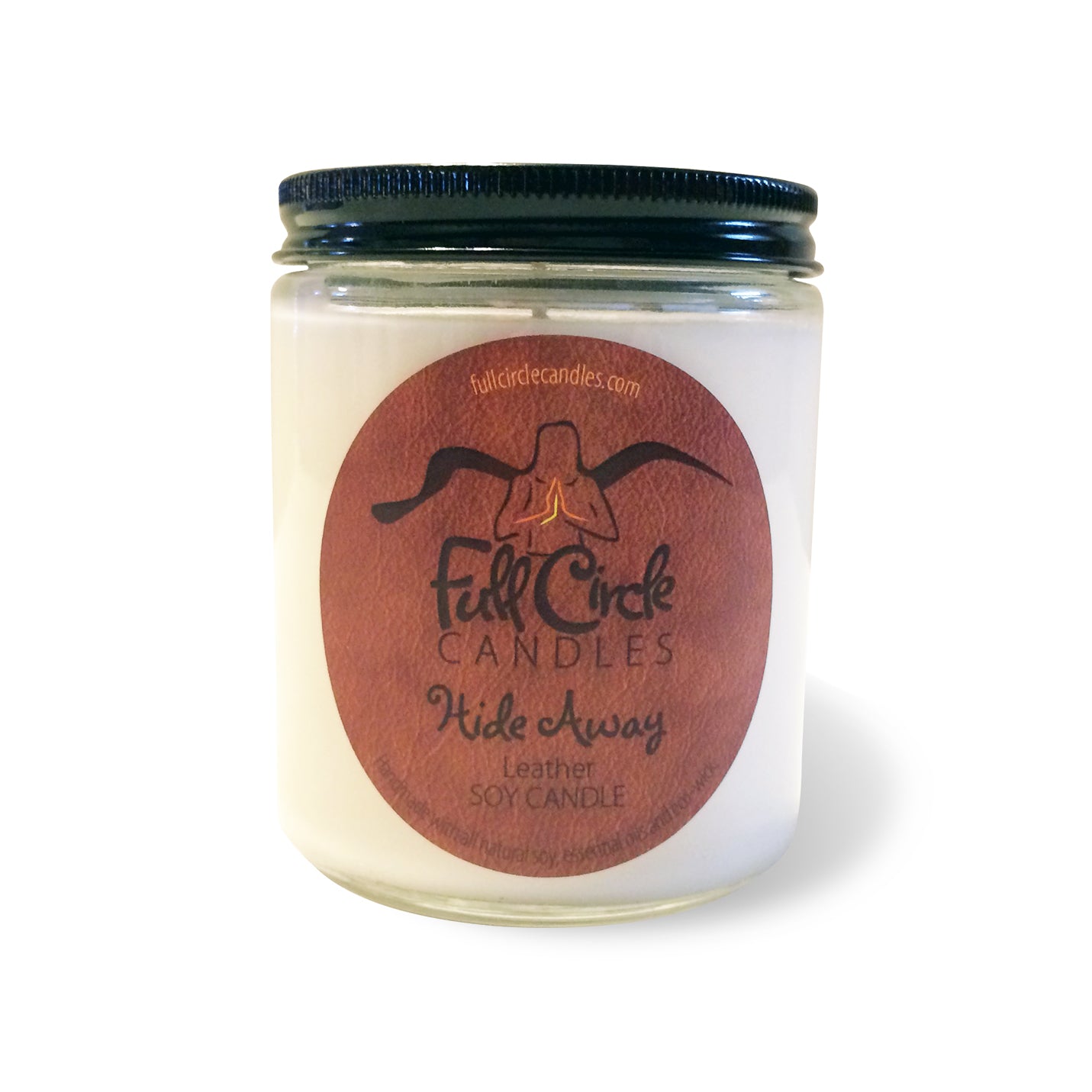 Leather Soy Candle | Full Circle Candles