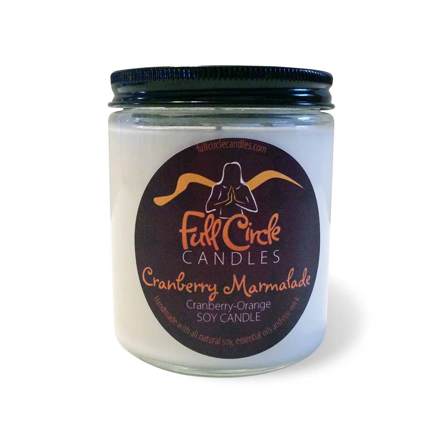 Cranberry Orange Cinnamon Soy Candle