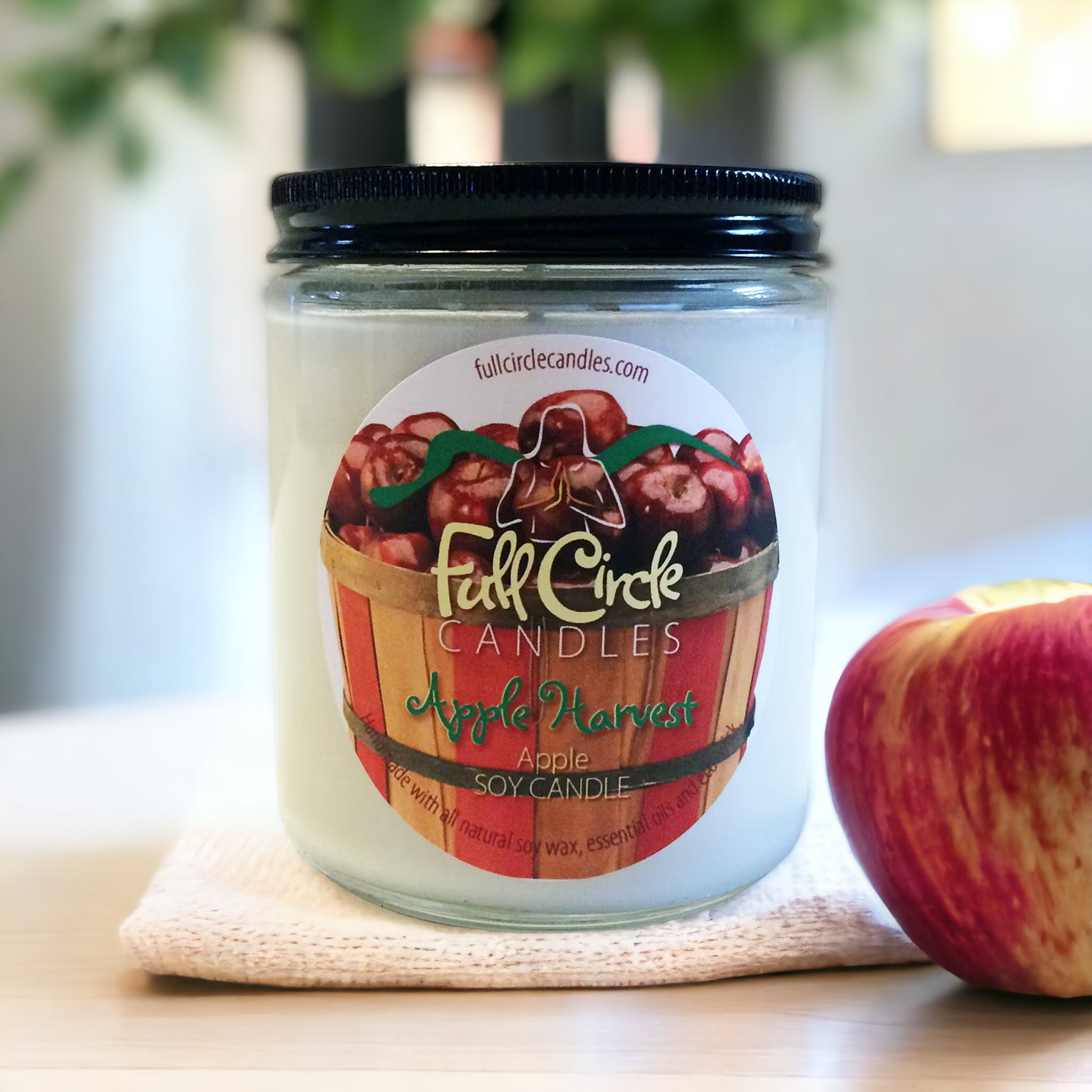 Apple Cinnamon Soy Candle | Full Circle Candles