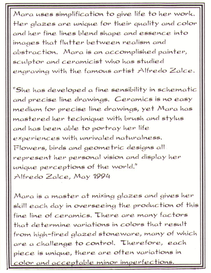 Mara Stoneware Sail Boats Mug