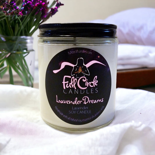Lavender Soy Candle | Full Circle Candles