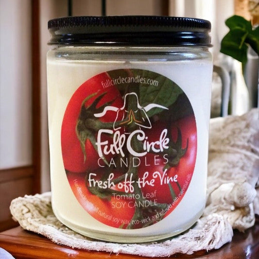 Tomato Leaf Candle