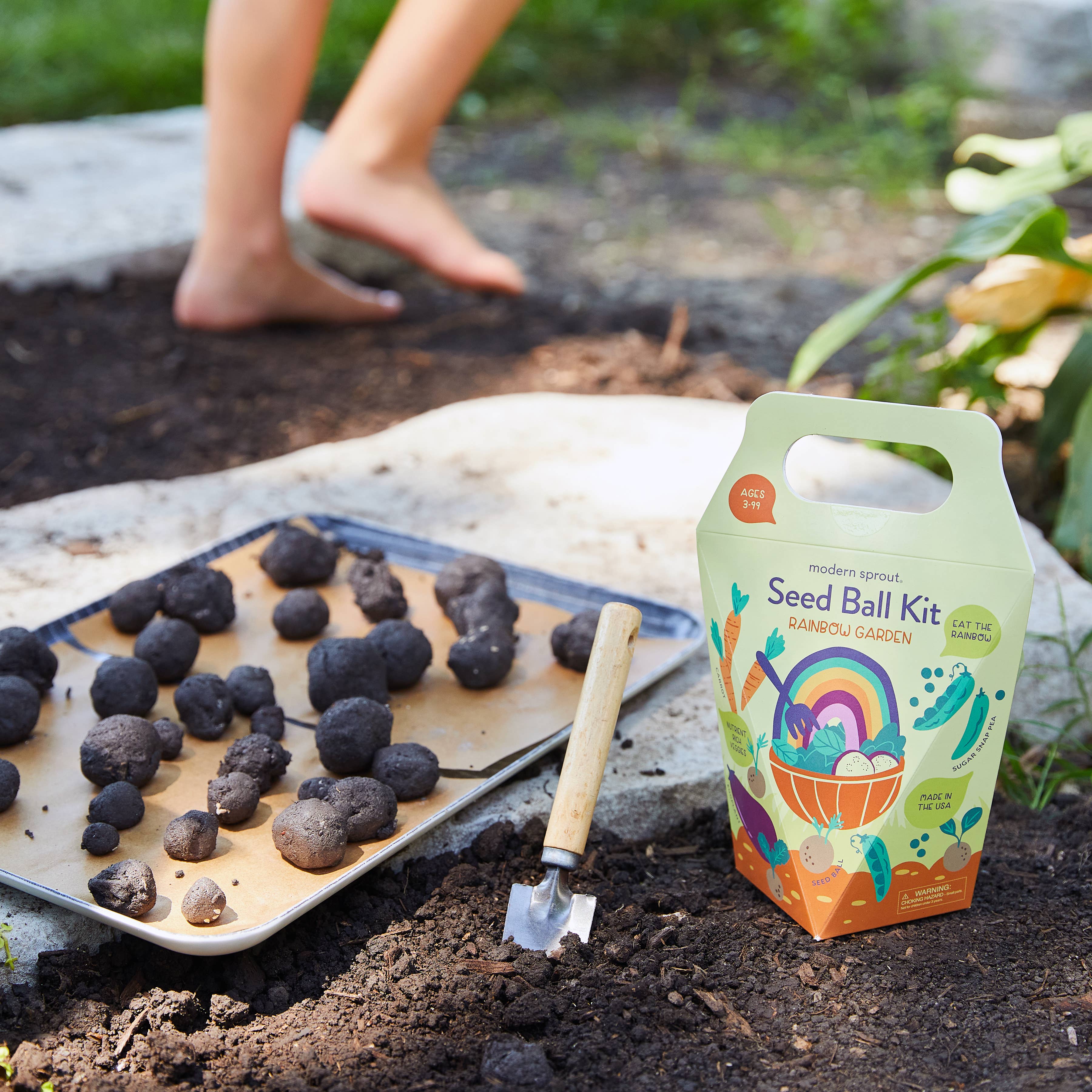 seed ball kit rainbow garden Rainbow Garden Seed Ball Kit