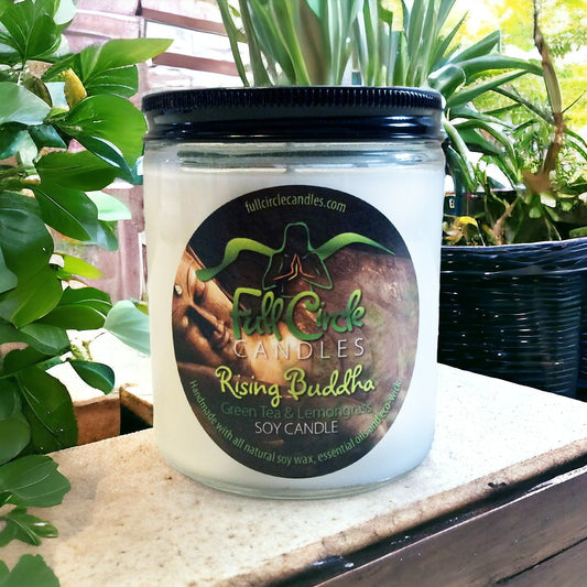 Greentea/Lemongrass  Soy Candle | Full Circle Candles
