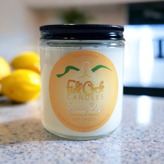 Lemon Verbena  Soy Candle | Full Circle Candles