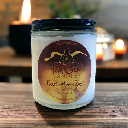 Ginger Scented Soy Candle