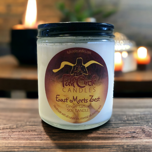 Ginger Scented Soy Candle | Full Circle Candles