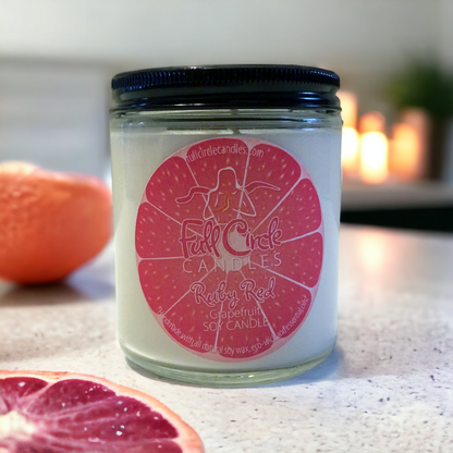 Grapefruit Soy Candle | Full Circle Candles