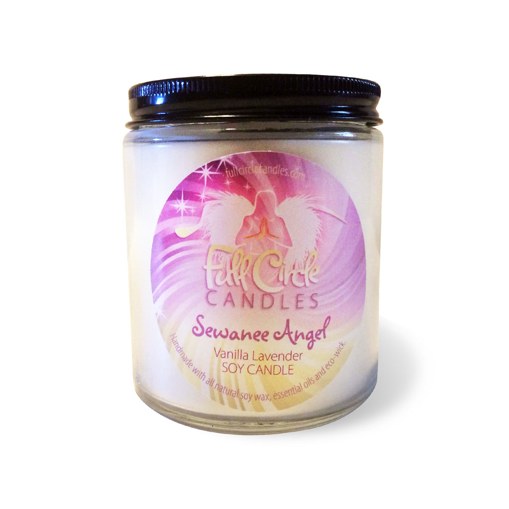 Lavender Vanilla Soy Candle | Full Circle Candles