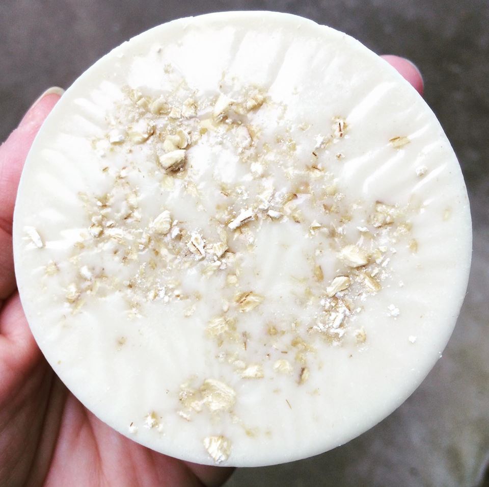 Handmade Oatmeal Soap - Milk, Honey and Oats Scent