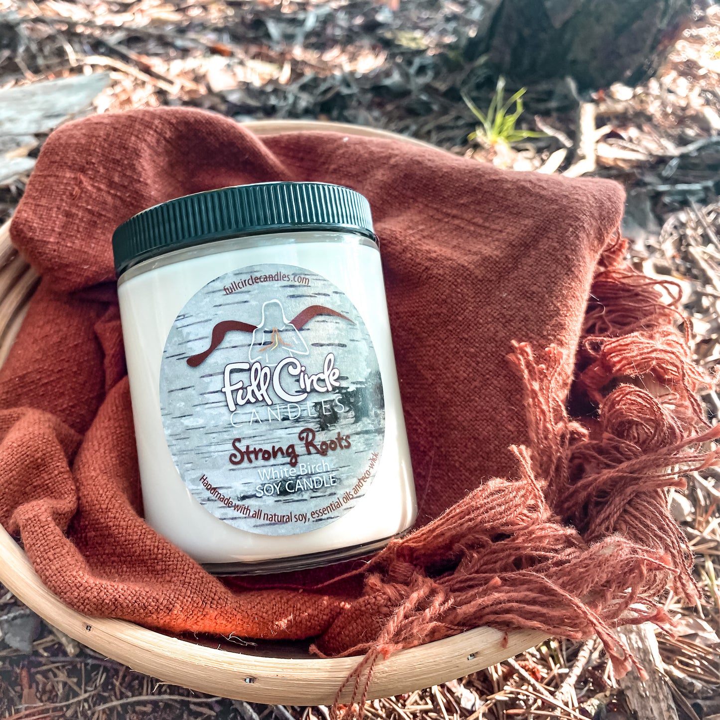 Birch Scented Soy Candle | Full Circle Candles |