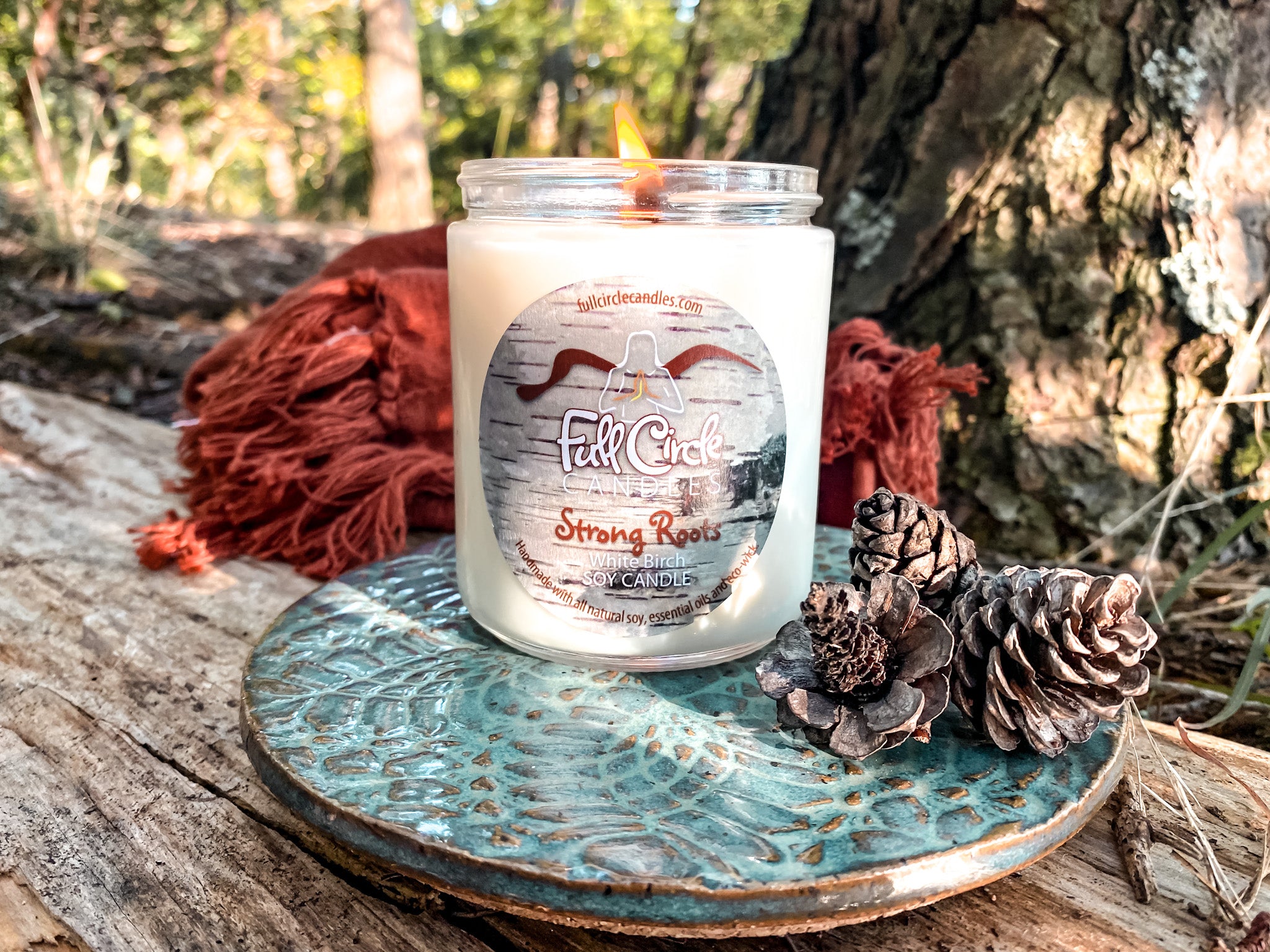 Birch Scented Soy Candle | Full Circle Candles