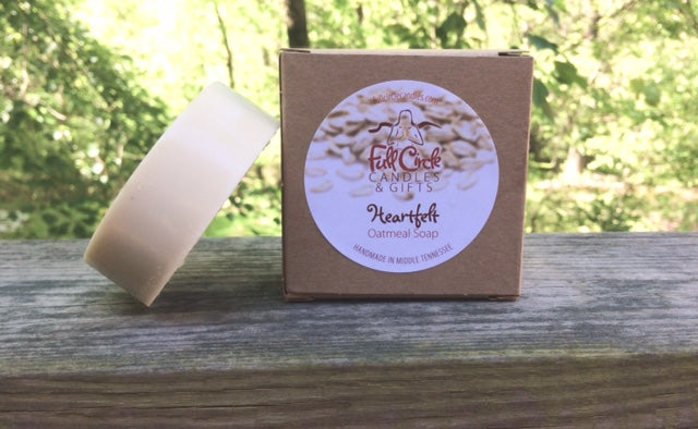Handmade Oatmeal Soap - Milk, Honey and Oats Scent