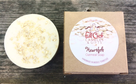 Handmade Oatmeal Soap - Milk, Honey and Oats Scent