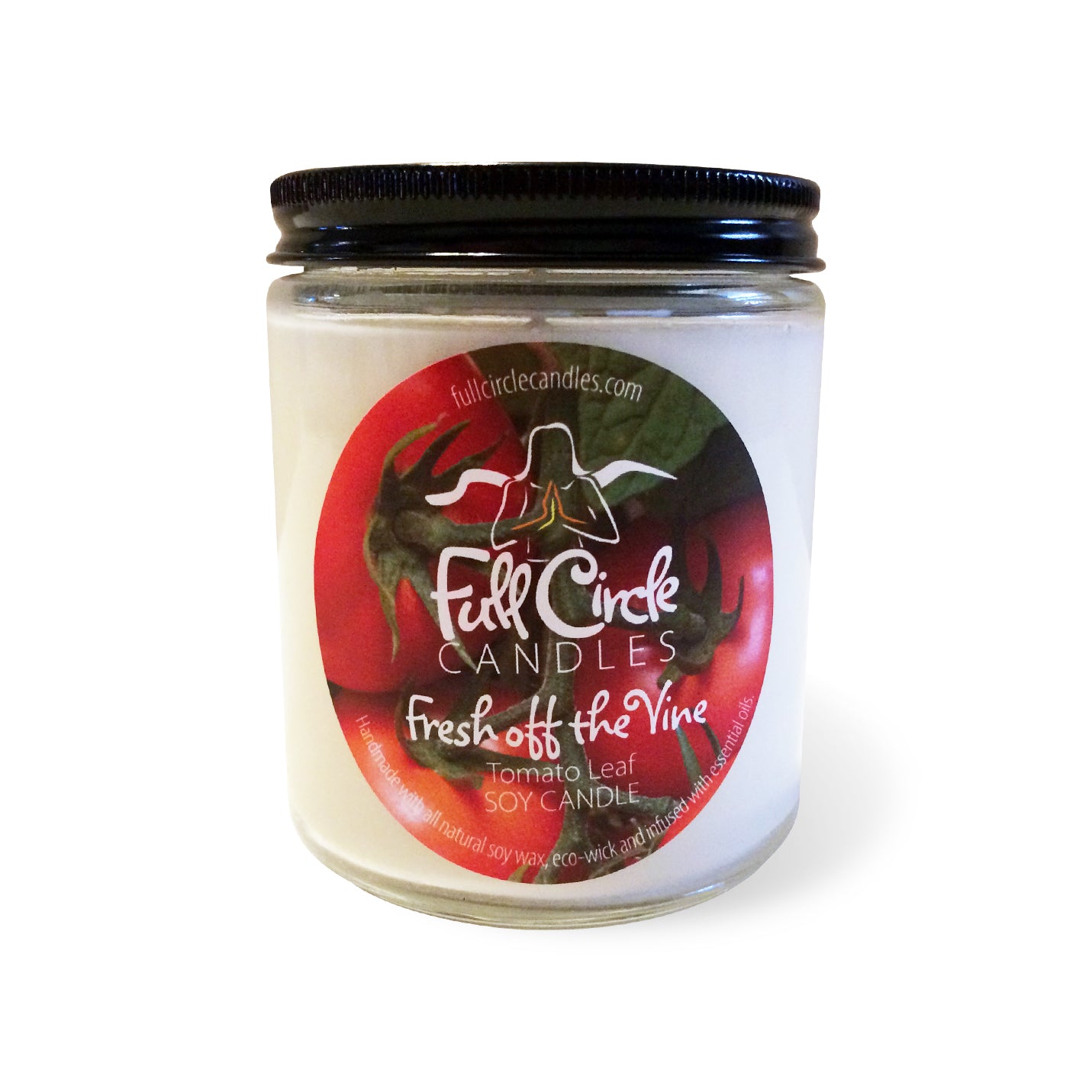 Tomato Leaf Soy Candle | Full Circle Candles