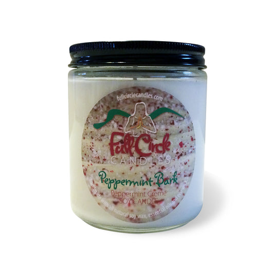 Peppermint Chocolate Soy Candle | Full Circle Candles