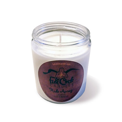 Leather Soy Candle