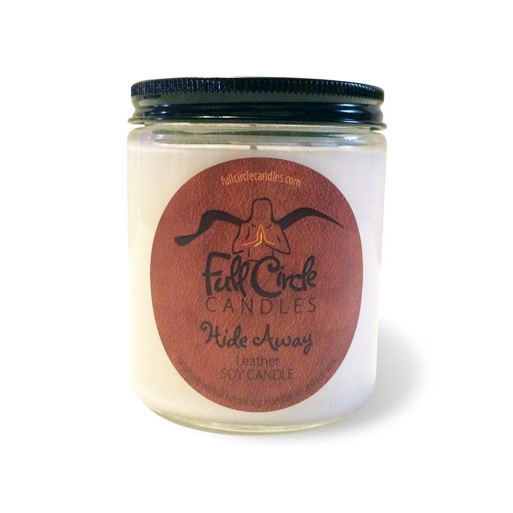 Leather Soy Candle | Full Circle Candles