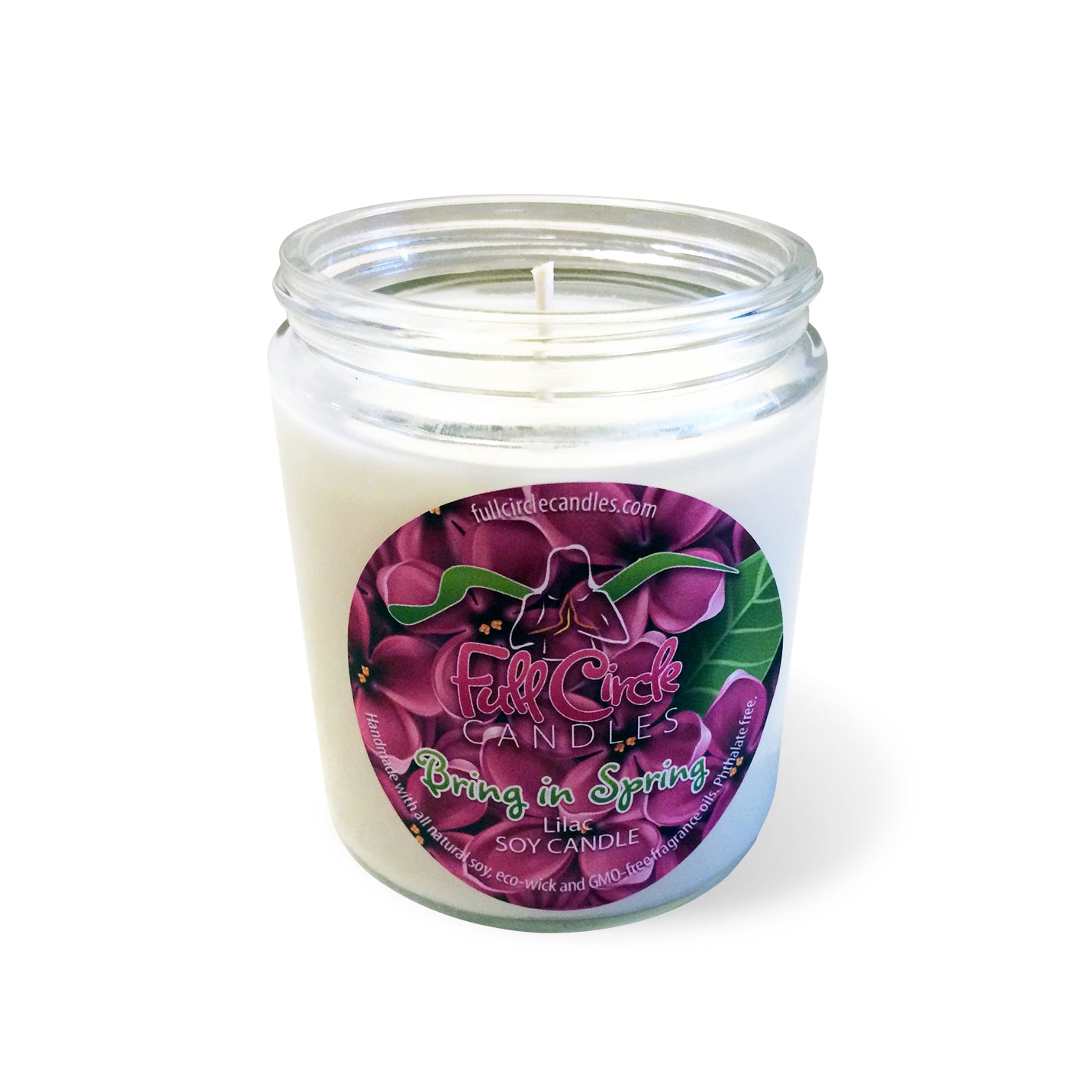 Lilac Soy Candle | Full Circle Candles