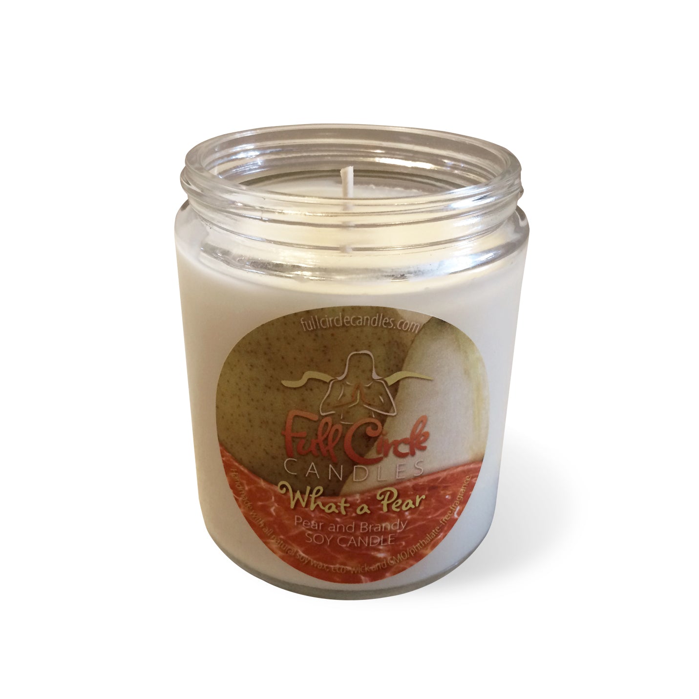 Pear/Brandy Soy Candle | Full Circle Candles