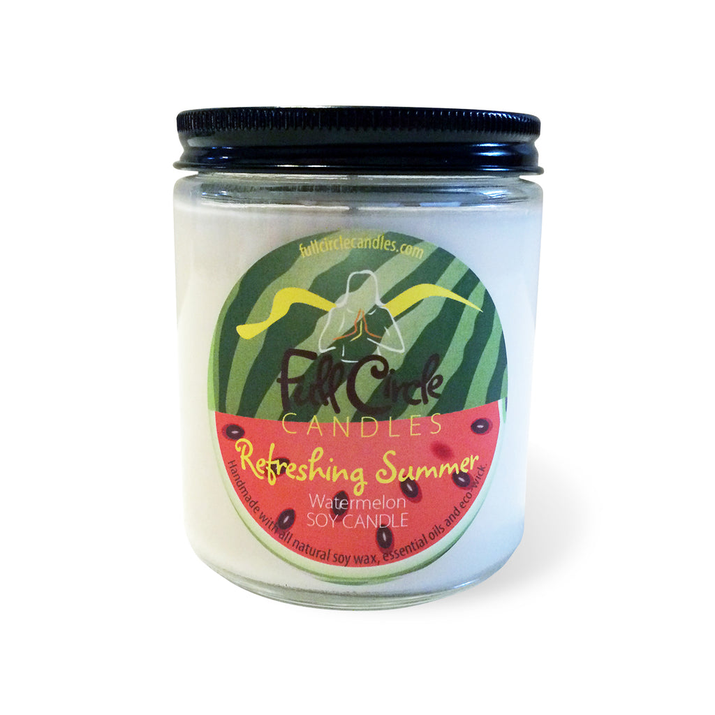 Watermelon Soy Candle | Full Circle Candles
