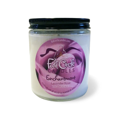 Lavender Rose Soy Candle | Full Circle Candles
