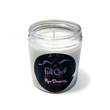 Pipe Smoke  Soy Candle
