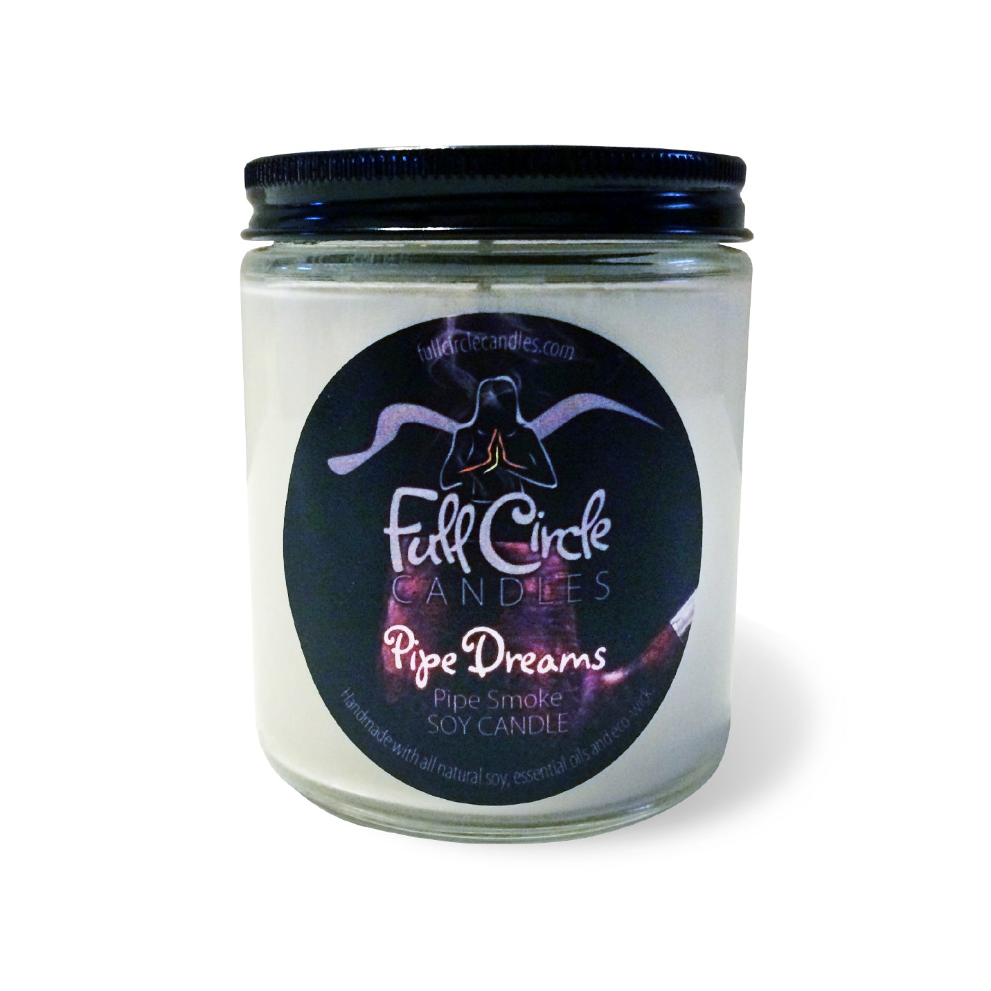 Pipe Smoke  Soy Candle | Full Circle Candles