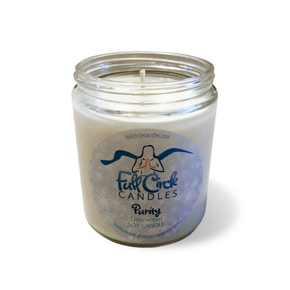 Unscented Soy Candle