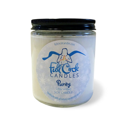 Unscented Soy Candle