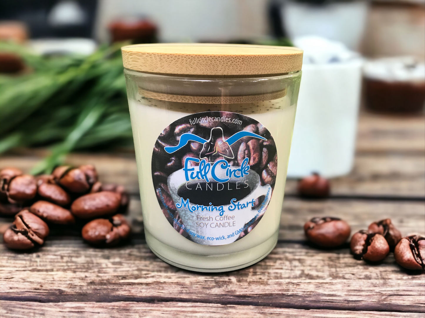 Coffee Scented Soy Candle | Espresso | Full Circle Candles